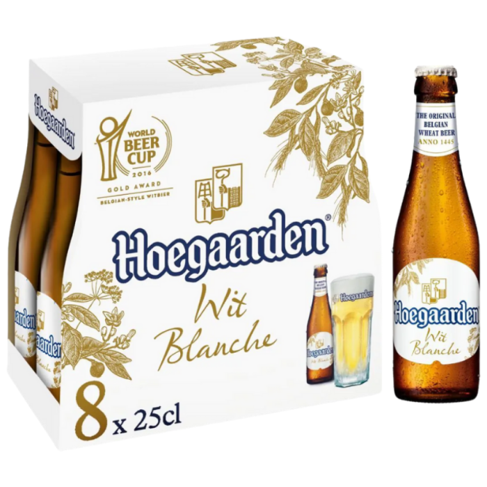 F.HOEGAARDEN WITBIER 3X(8X25CL) C°