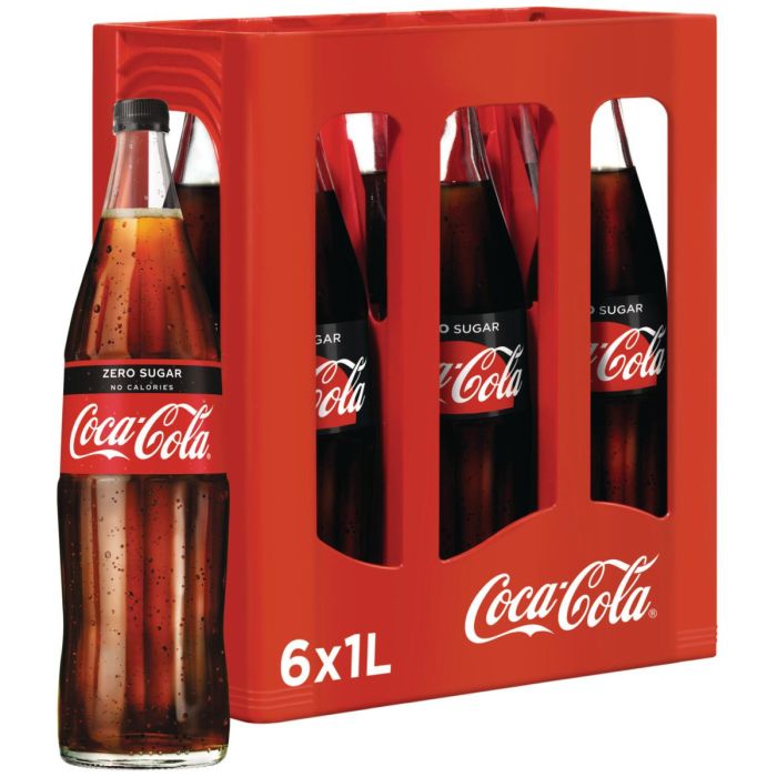 F.COCA COLA ZERO 6X1L AV