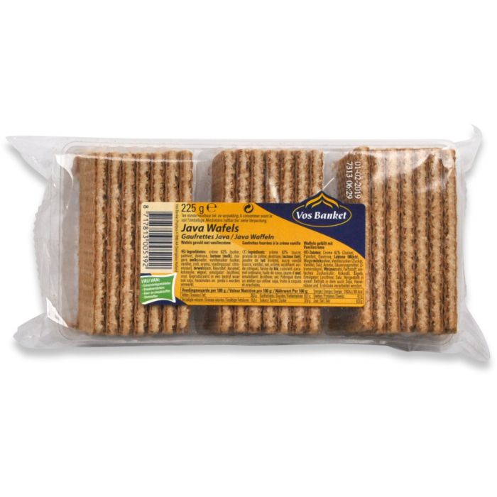 P.VOS JAVA WAFELS 12X225GR