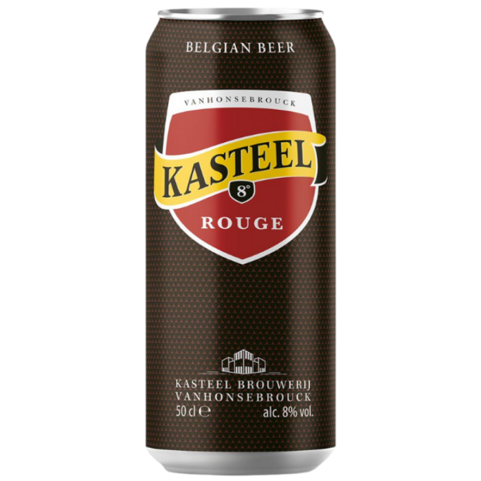 F.KASTEELB. ROOD CAN 12X50CL &