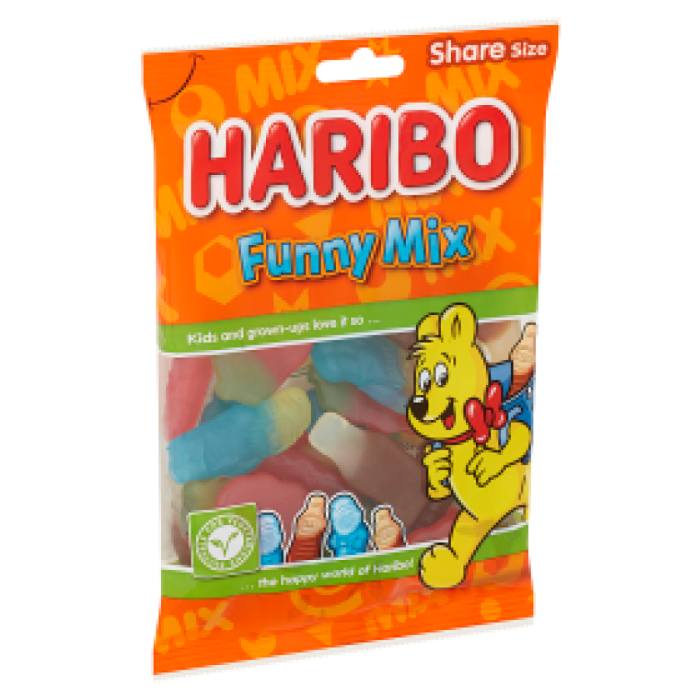 Z.HARIBO FUNNY-MIX 12X250GR A