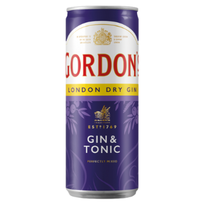 B.GORDON GIN TONIC 12X25CL C