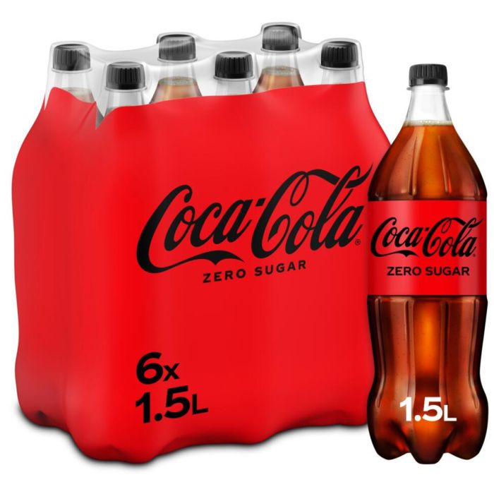F.COCA COLA ZERO 6X1.5L VV