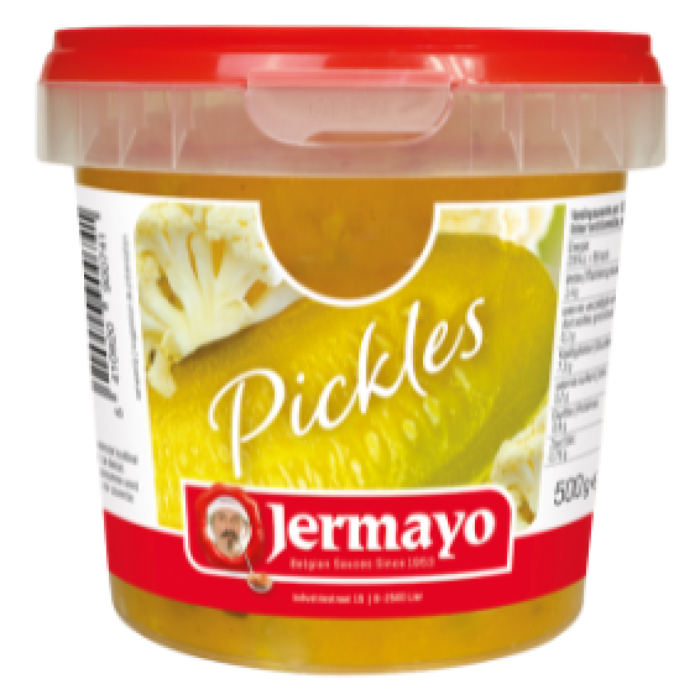P.JERM.PICKLES 6X500GR