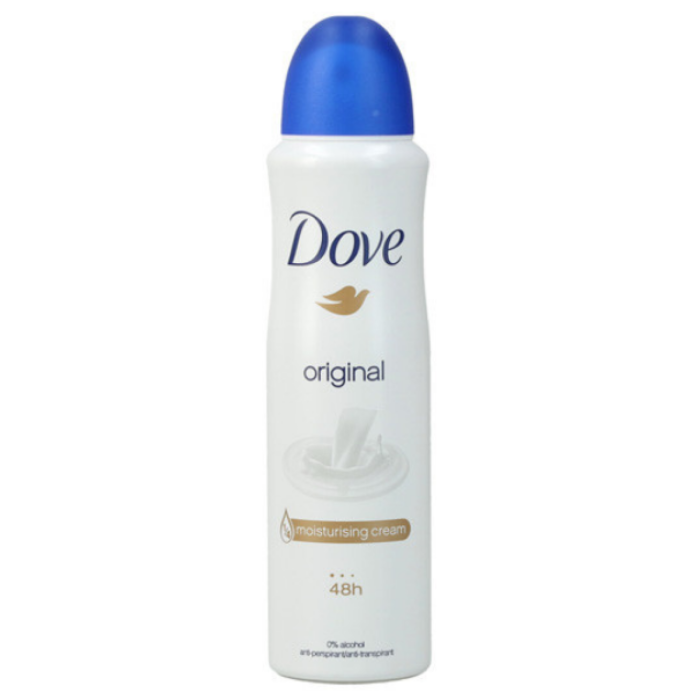 F.DOVE DEO SPRAY REGULAR 0% 6X150ML A