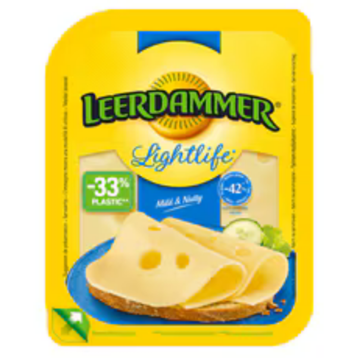 LEERDAMMER LIGHT SNEE 22X180GR STOP A