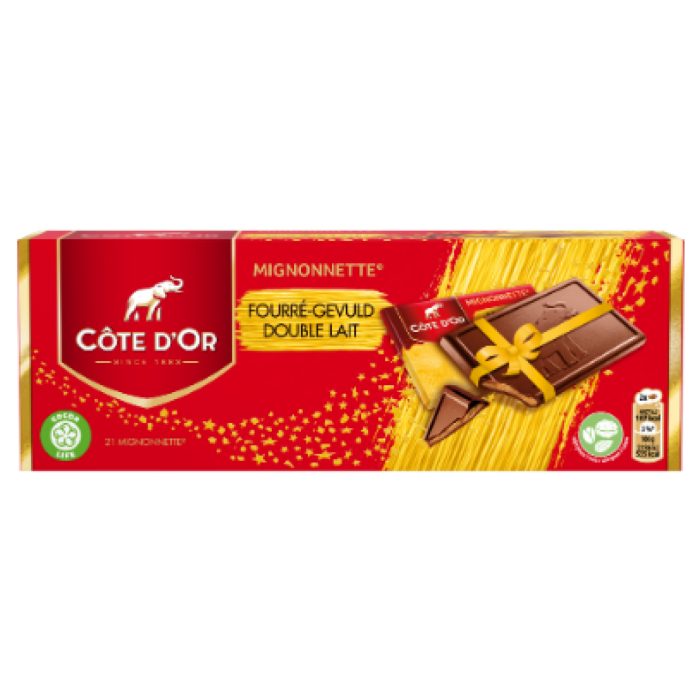 D.CD MIGNONNET DOUBLE LAIT 12X21ST