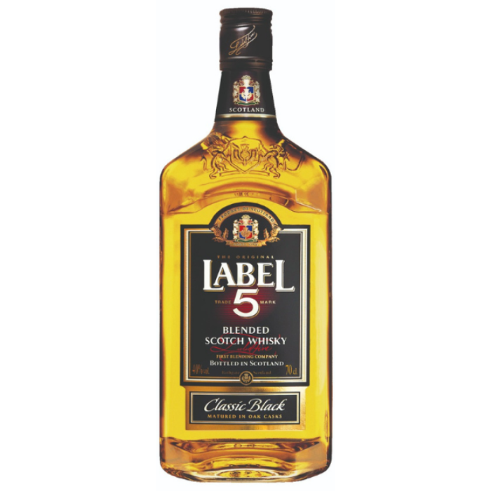 F.WHISKY LABEL 5 40* 6X1L