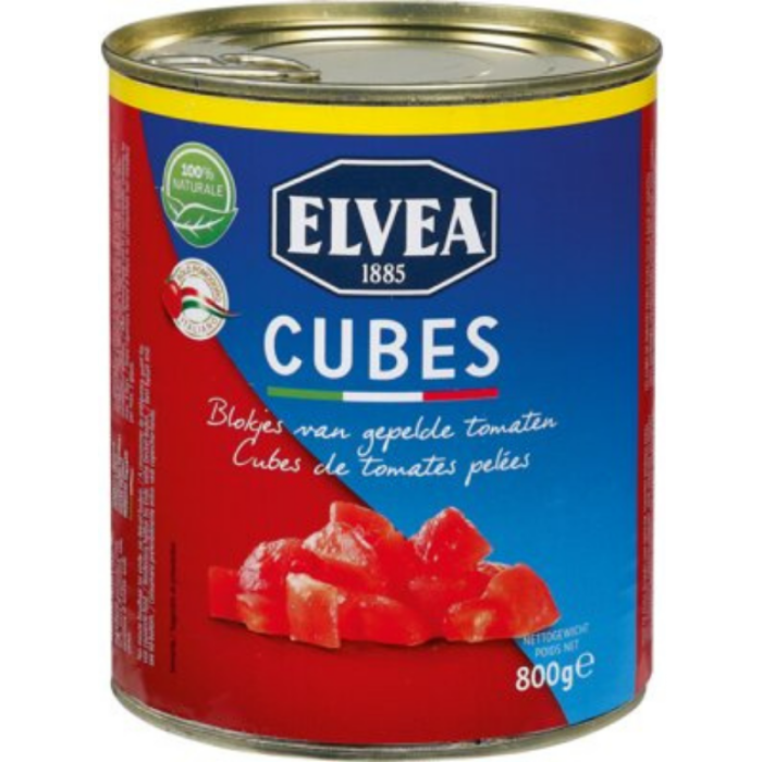 D.ELVEA GEP.TOM.BLOKJES 6X800GR C°
