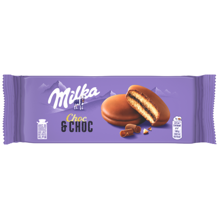 P.MILKA CAKE&CHOC 16X175GR