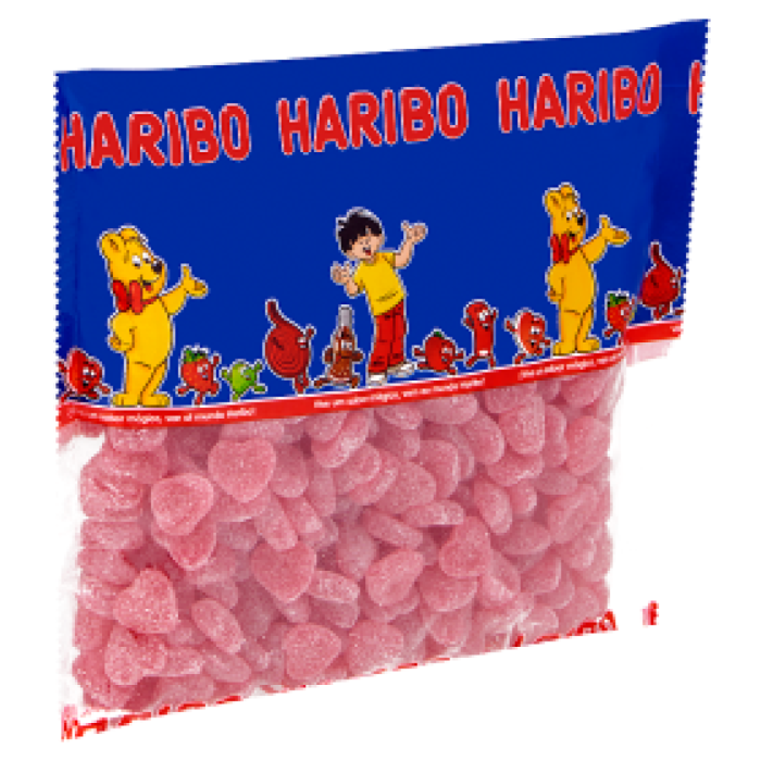 Z.HAR.GOM FRAMBOZENHARTJES 3X1KG