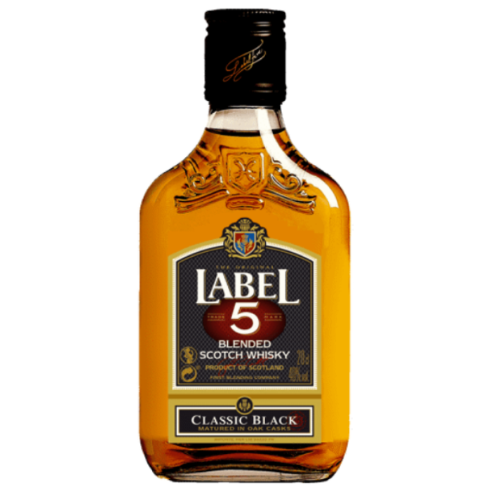 F.WHISKY LABEL 5 40* 6X20CL