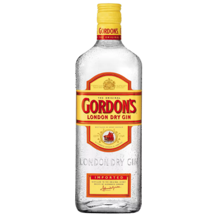 F.GORDON'S DRY GIN 37.5* 6X70CL