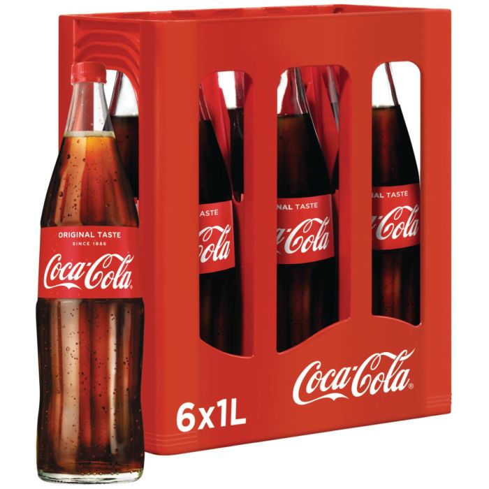 F.COCA COLA 6X1L AV