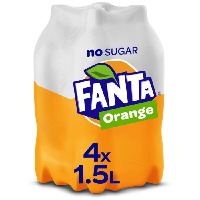 F.FANTA ZERO ORANGE 4X1.5L VV