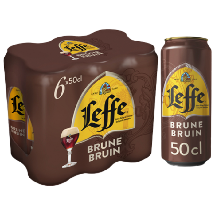 F.LEFFE BRUIN BLIK 6X(4X50CL)