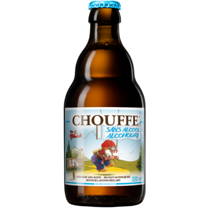 F.LA CHOUFFE ALCOHOLVRIJ 0.4% 6X4X33CL