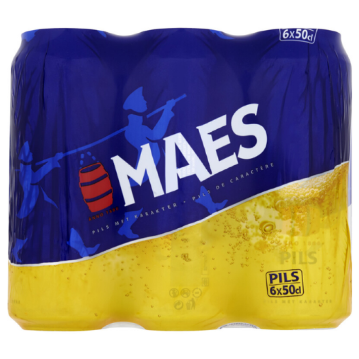 B.MAES PILS BLIK 4X(6X50CL) R