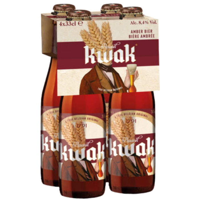 F.KWAK BIER 8* 6X(4X33CL) C