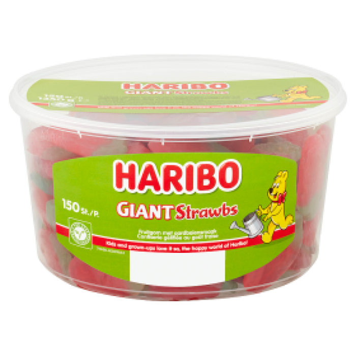 S.HARIBO GOM AARDBEI 150ST