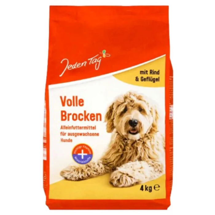 P.JEDEN TAG HOND BROKJES 4KG