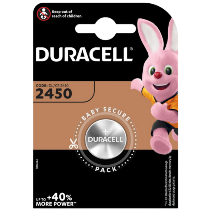 S.DURAC. 3V LITHIUM 2450 10X1ST A