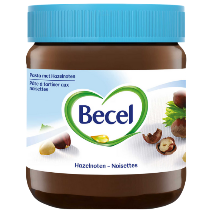 B.BECEL HAZELNOOTPASTA 12X350GR R