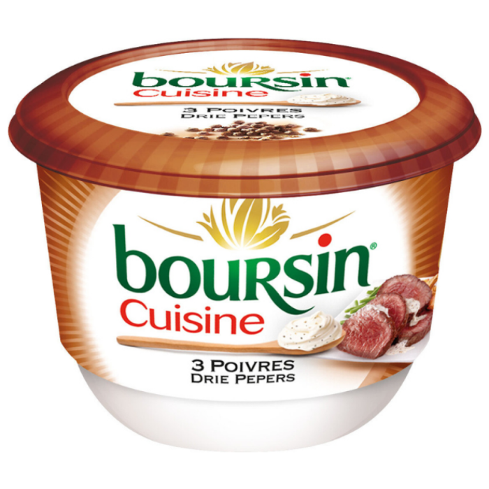 BOURSIN CUIS.3 PEPERS 6X230ML A