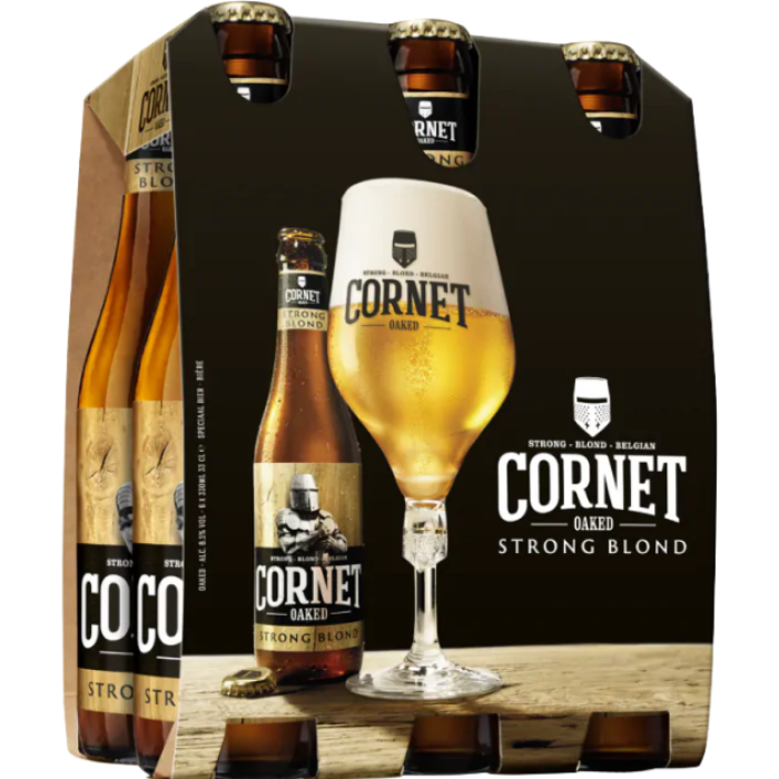 S.CORNET OAKED BIER 6X4X33CL A