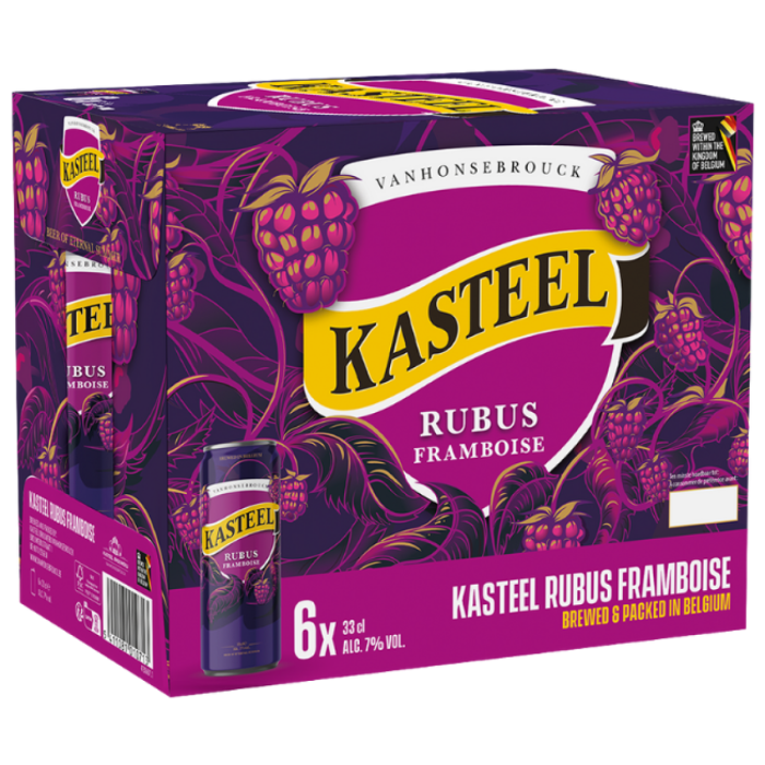 F.KASTEELB.RUBUS FRAMBOOS 6X(4X33CL) CLIP C