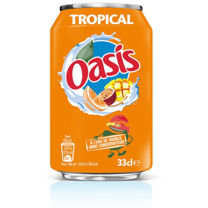 B.OASIS TROPICAL BLIK 24X33CL C°