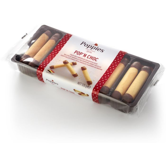 P.POP POP'N CHOC CH.CIGAR.12X125GR