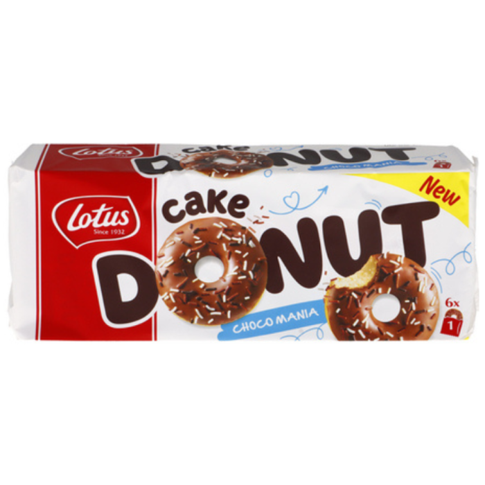 P.LOT.CAKE DONUT CHOCOMANIA 6ST 8X204GR