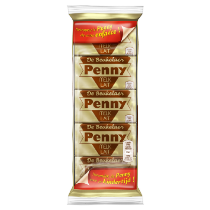 P.LU PENNY WAFERS MELK 20X10ST &
