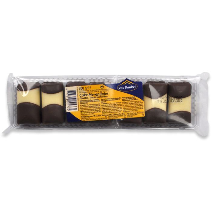 P.VOS MERGPIJPJES 10X200GR