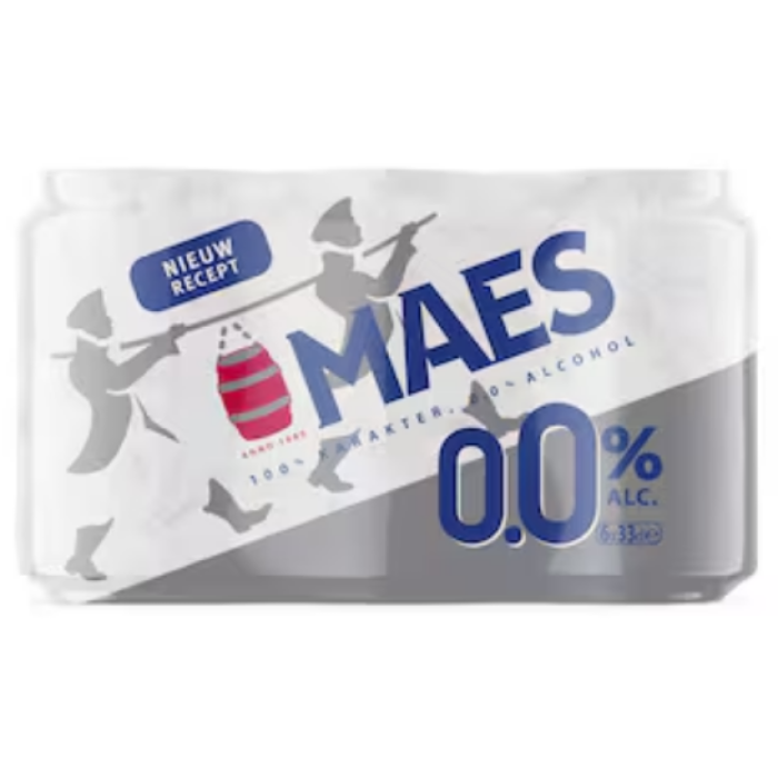 B.MAES PILS 0.0% BLIK 4X6X33CL A