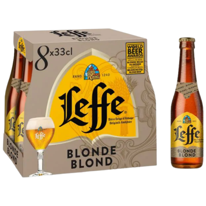 F.LEFFE BLOND 3X(8X33CL) &