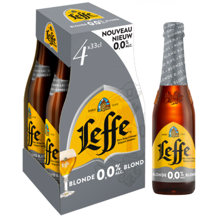 F.LEFFE BLOND 0.0% 6X(4X33CL) C°