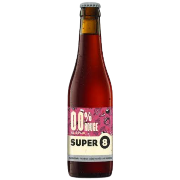 F.SUPER 8 ROUGE 0.0% 24X33CL