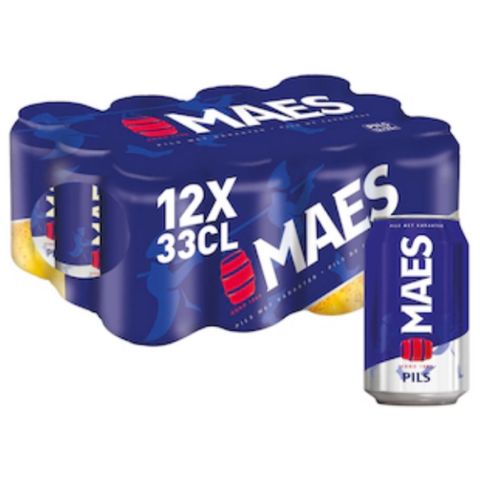B.MAES PILS BLIK 2X(12X33CL) R