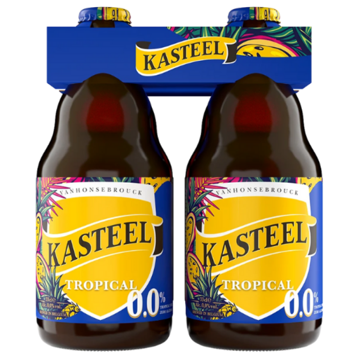 F.KASTEELB.TROPICAL 0.0% 6X(4X33CL) CLIP