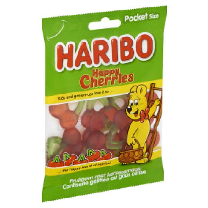 Z.HARIBO HAPPY CHERRIES 28X75GR