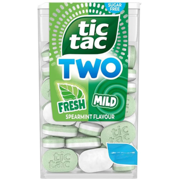 S.TIC-TAC TWO SPEARMINT T38 X16 NEWPR