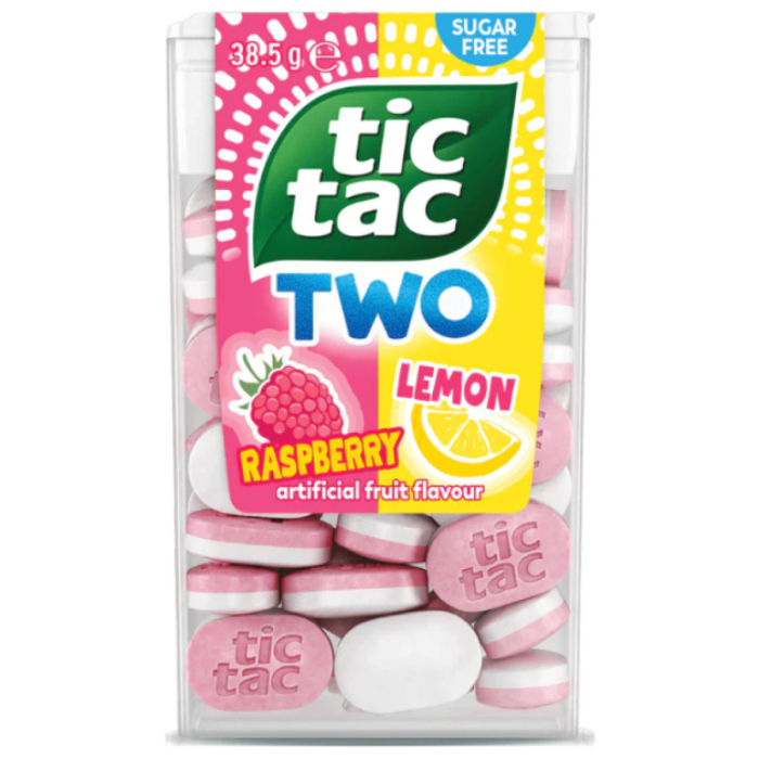 S.TIC-TAC TWO RASPBERRY LEMON T38 X16 NEWPR