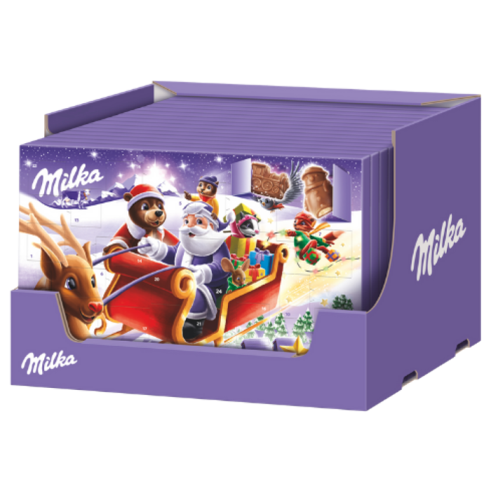 S.MILKA ADVENTSKALENDER 14X200GR
