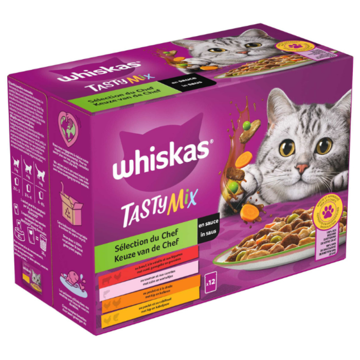 D.WHISK.KEUZE VAN DE CHEF 1+ 4X(12X85GR) A