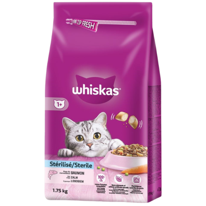 D.WHISK.DRY STERILE 1+ ZALM 6X1.75KG A