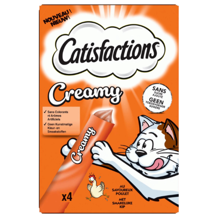 D.CATISFACTIONS CREAMY KIP 11X(4X10GR) A