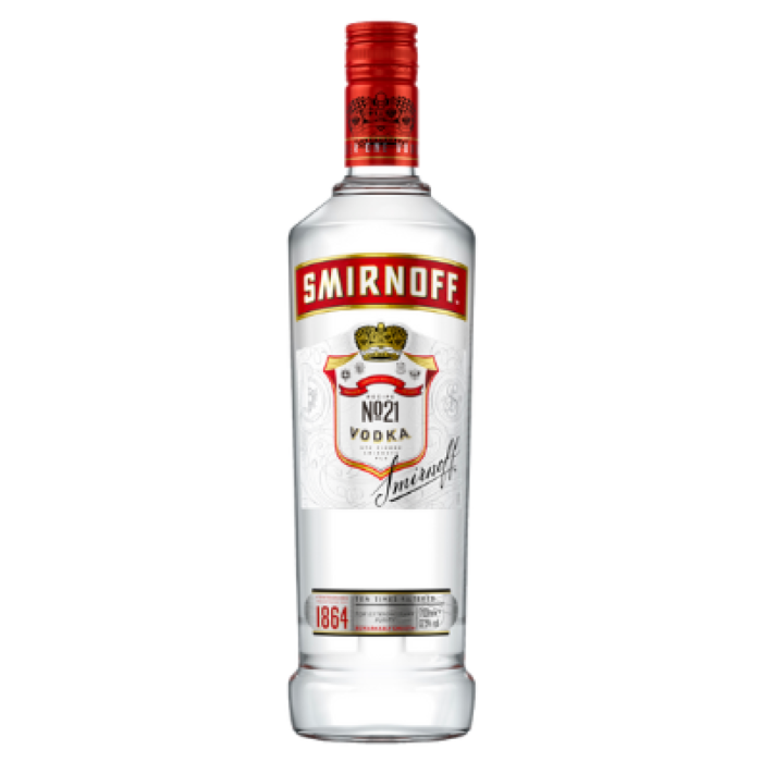 F.VODKA SMIRNOFF 37.5* 6X70CL R
