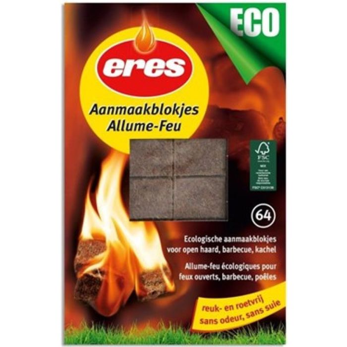 D.ERES AANMAAKBLOKJES ECO 12X64ST